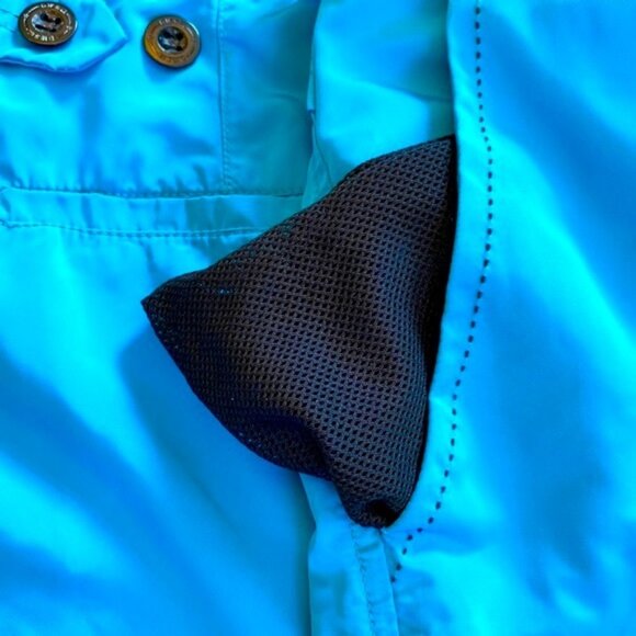 Diesel beachwear peacock blue lightweight swim trunks. Men's size 30 - Picture 6 of 14